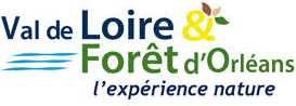 Val de Loire and Forêt d'Orléans logo, "l'expérience nature"
